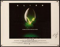 5a102 ALIEN signed 1/2sh '79 by Veronica Cartwright, Ridley Scott sci-fi horror classic!