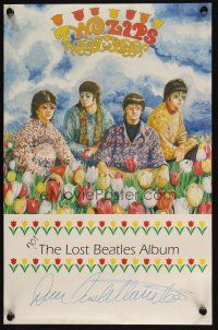 5a096 DAN CASTELLANETA signed 11x17 limited edition CD poster '98 his Not The Lost Beatles album!
