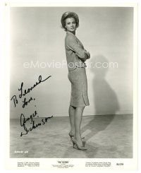 5a435 ANGIE DICKINSON signed 8x10 still '64 great sexy full-length portrait from The Killers!