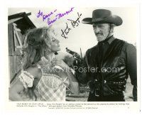 5a439 ANN-MARGRET/KIRK DOUGLAS signed 8x10 still '79 by BOTH in a great scene from The Villain!
