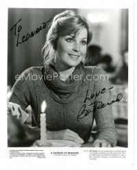 5a449 BO DEREK signed 8x10 still '80 great smiling close up from A Change of Seasons!