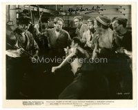 5a493 DOUGLAS FAIRBANKS JR signed 8x10 still '39 fighting sailors from Rulers of the Sea!