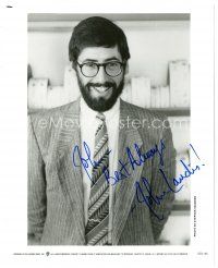5a563 JOHN LANDIS signed 8x10 still '85 great portrait of the director from Spies Like Us!