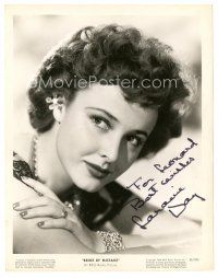 5a570 LARAINE DAY signed 8x10 still '44 close up of the pretty actress from Bride By Mistake!