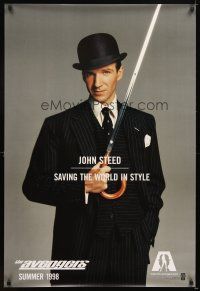 5b050 AVENGERS teaser DS 1sh '98 Ralph Fiennes as John Steed, saving the world in style!