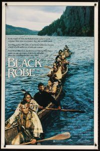 5b081 BLACK ROBE 1sh '91 Australian Bruce Beresford, Algonquin Native American Indians!