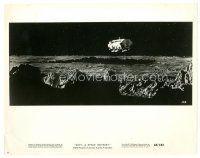5d114 2001: A SPACE ODYSSEY 8x10 still '68 cool Cinerama image of pod landing on moon's surface!