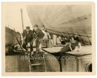 5d133 ALL THE BROTHERS WERE VALIANT 8x10 still '23 scared Billie Dove afraid of two rough sailors!