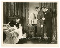 5d158 BACHELOR APARTMENT 8x10 still '31 Lowell Sherman amused to find men in & under his bed!