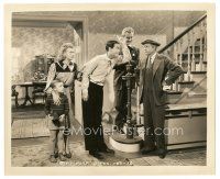 5d197 BLONDIE'S BLESSED EVENT 8x10 still '42 Penny Singleton watches Arthur Lake as Dagwood argue!