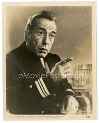5d219 CAINE MUTINY 8x10 still '54 close up of Humphrey Bogart testifying about geometric logic!