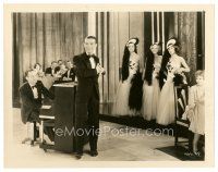 5d235 CHILDREN OF PLEASURE 8x10 still '30 Lawrence Gray sings with pretty showgirls at nightclub!