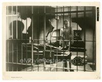 5d279 DAY THE EARTH STOOD STILL 8x10 still '51 great image of Gort busting into jail cell!