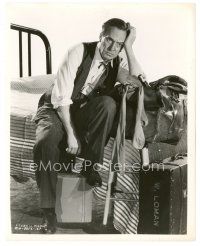 5d285 DEATH OF A SALESMAN 8x10 still '52 Fredric March as Willy Loman, from Arthur Miller's play!