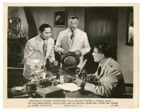 5d365 FEATHERED SERPENT 8x10 still '48 close up Roland Winters as Charlie Chan with Keye Luke!