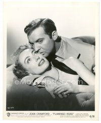 5d371 FLAMINGO ROAD 8x10 still '49 romantic close up of Joan Crawford & Zachary Scott!
