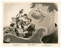 5d391 FUN & FANCY FREE 8x10 still '47 Mickey, Goofy, Donald, Bergen & Charlie McCarthy + giant!