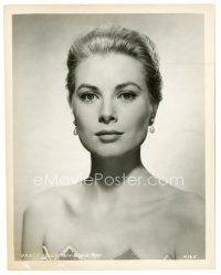 5d412 GRACE KELLY 8x10 still '50s head & shoulders glamour portrait with enigmatic look!