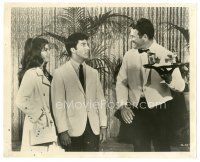 5d413 GRADUATE 8x10 still '68 waiter recognizes Dustin Hoffman with Katharine Ross at hotel!