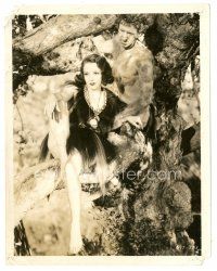 5d449 HOLLYWOOD PARTY 8x10 still '34 Jimmy Durante as Schnarzan & Lupe Velez as Jane in tree!