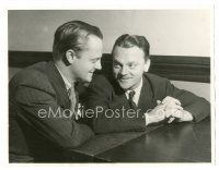 5d493 JAMES CAGNEY 6.5x8.5 news photo '36 c/u in the Superior Court with his brother William!