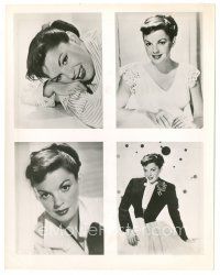 5d533 JUDY GARLAND 8x10 promo still '54 special promo still with four images from A Star Is Born!