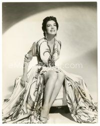 5d545 KATY JURADO 7.5x9.5 still '55 sexy glamour girl of Mexican movies after filming The Trial!