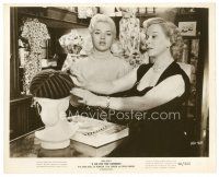 5d551 KID FOR TWO FARTHINGS 8x10 still '56 c/u of sexy Diana Dors with Brenda de Banzie in shop!