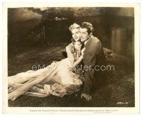5d555 KISS THE BOYS GOODBYE 8x10 still '41 romantic close up of Mary Martin & Don Ameche by lake!