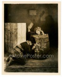 5d586 LITTLE ANNIE ROONEY deluxe 8x10 still '25 great c/u of Mary Pickford in barrel by K.O. Rahmn!