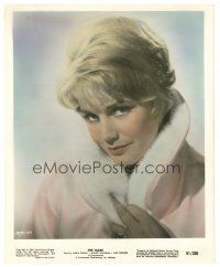 5d092 MARIA SCHELL color 8x10 still '60 close up of the pretty Austrian actress from The Mark!