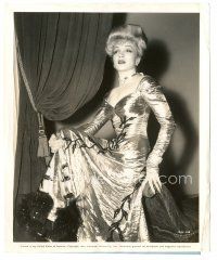 5d638 MARLENE DIETRICH 8x10 still '42 full-length with great hair & cool dress from The Spoilers!