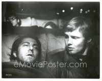 5d663 MIDNIGHT COWBOY 8x10.25 still '69 close up of Jon Voight on bus with dying Dustin Hoffman!