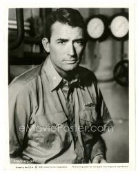 5d725 ON THE BEACH 8x10 still '59 close up of Gregory Peck in uniform, Stanley Kramer classic!