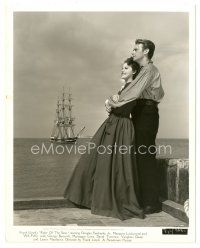 5d816 RULERS OF THE SEA deluxe 8x10 still '39 Douglas Fairbanks Jr. & Margaret Lockwood by ship!