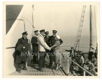 5d830 SEAS BENEATH 8x10 still '31 George O'Brien & Marion Lessing on ship, early sound John Ford!