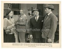 5d838 SHANGHAI CHEST 8x10 still '48 Roland Winters as Charlie Chan eavesdrops in the background!