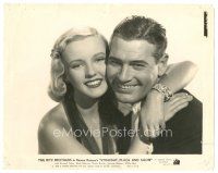 5d879 STRAIGHT, PLACE & SHOW 8x10 still '38 romantic c/u of Richard Arlen & Phyllis Brooks!