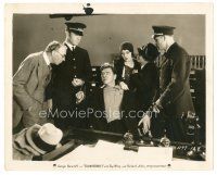 5d924 THUNDERBOLT 8x10 still '29 Fay Wray watches cops handcuff George Bancroft, von Sternberg!