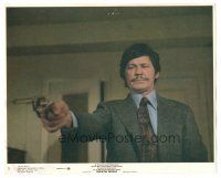 5d081 DEATH WISH 8x10 mini LC #5 '74 vigilante Charles Bronson is the judge, jury & executioner!
