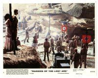 5d099 RAIDERS OF THE LOST ARK 8x10 mini LC #4 '81 Harrison Ford captured by Nazis, classic!