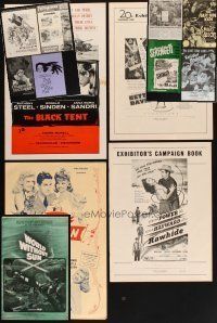 5e079 LOT OF 79 UNCUT PRESSBOOKS '40 - '11 cool advertising from a variety of movies!