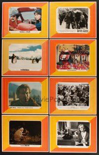 5e043 LOT OF 25 8x10 STILLS IN 11x14 STOCK STILL HOLDERS '65 - '77 great movie scenes!