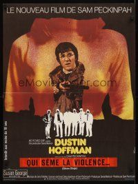 5f710 STRAW DOGS French 23x32 '72 Dustin Hoffman & Susan George, directed by Sam Peckinpah!