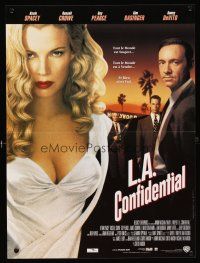 5f775 L.A. CONFIDENTIAL French 15x21 '97 Kevin Spacey, Guy Pearce, sexy Kim Basinger!
