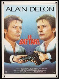 5f780 LE BATTANT French 15x21 '83 thief Alain Delon is released from prison & must get jewels!