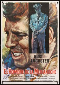 5f223 MIDNIGHT MAN Spanish '74 Burt Lancaster, Susan Clark, Cameron Mitchell, Mac art!