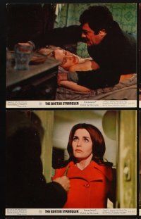 5g022 BOSTON STRANGLER 8 color 8x10 stills '68 Tony Curtis, Henry Fonda, he killed thirteen girls!