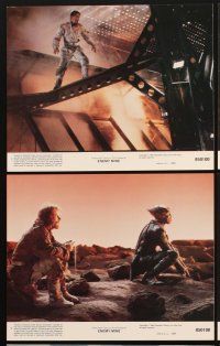 5g038 ENEMY MINE 8 8x10 mini LCs '85 Dennis Quaid, alien Louis Gossett Jr., Wolfgang Petersen