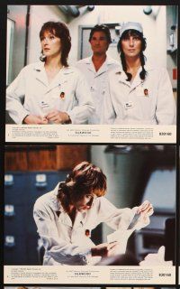 5g071 SILKWOOD 8 8x10 mini LCs '83 Meryl Streep, Cher, Kurt Russell, directed by Mike Nichols!